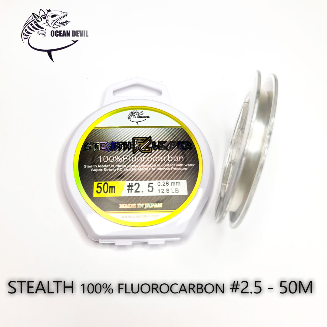 STEALTH-100%-FLUOROCARBON-#2.5---50M