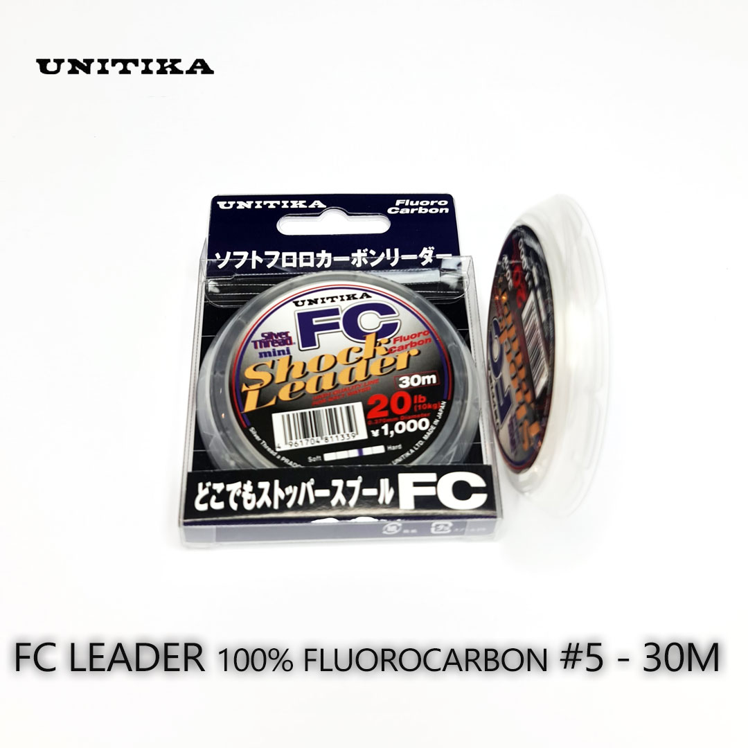 UNITIKA-FC-LEADER-100%-FLUOROCARBON-#5---30M