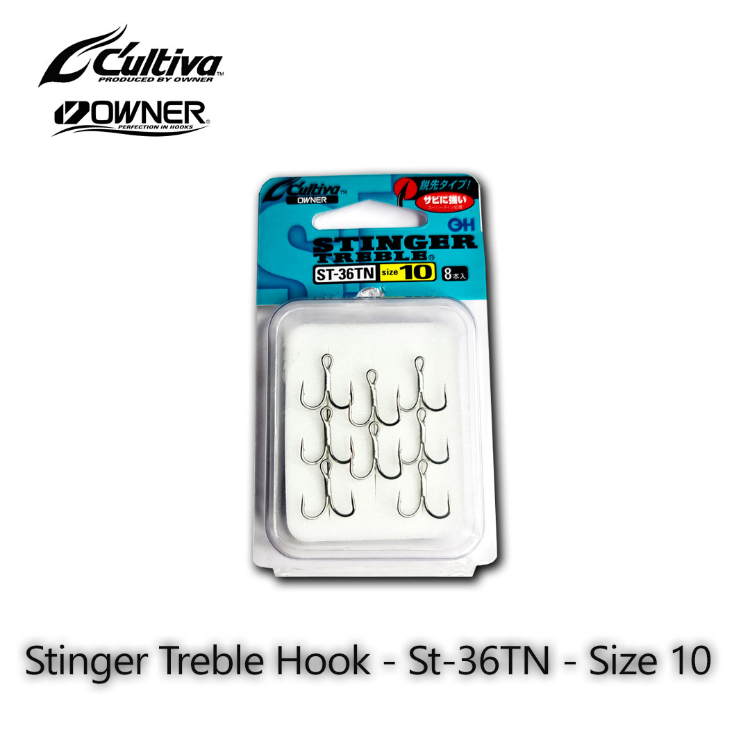 Cultiva-Stinger-Treble-Hook---St-36TN---Size-10