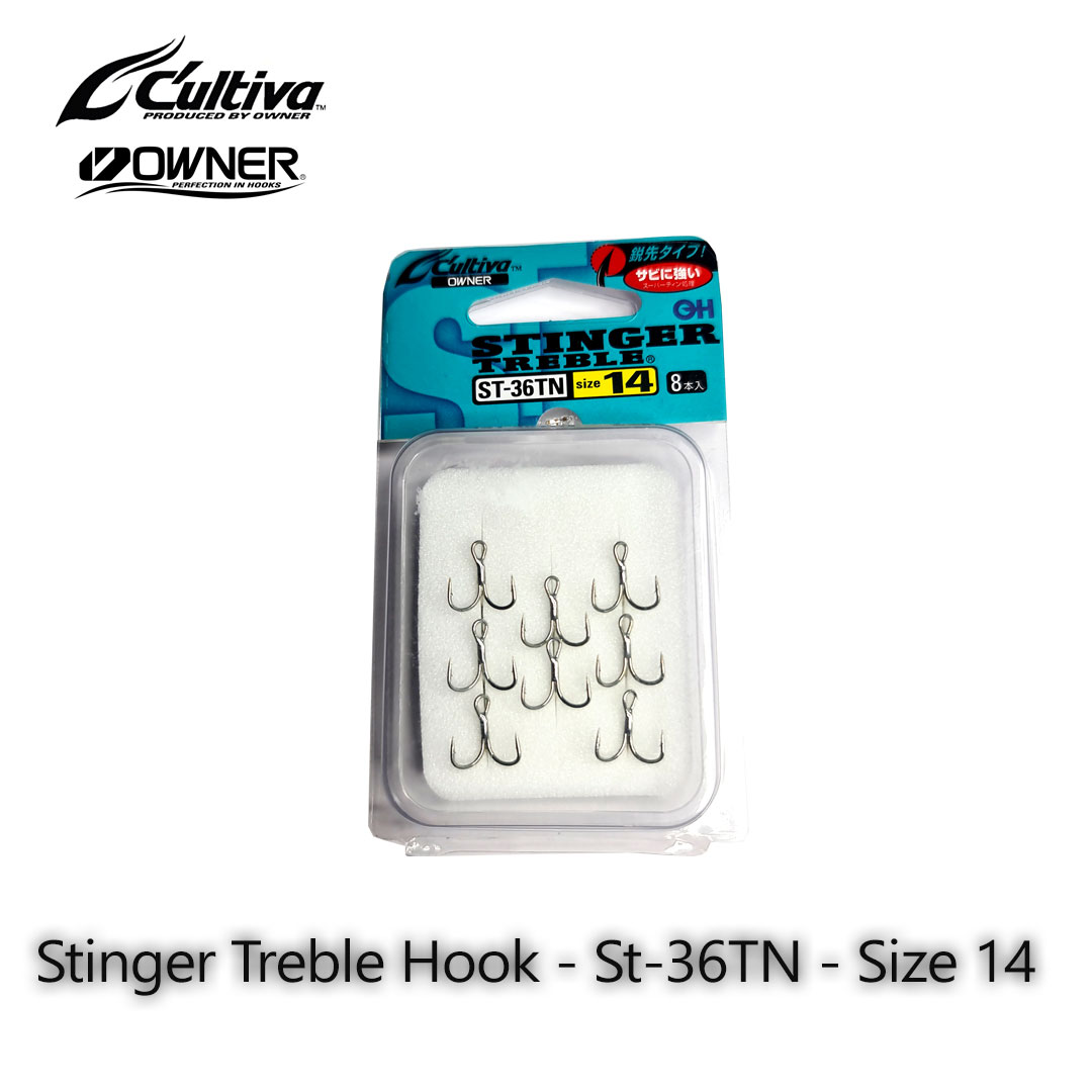 Cultiva-Stinger-Treble-Hook---St-36TN---Size-14