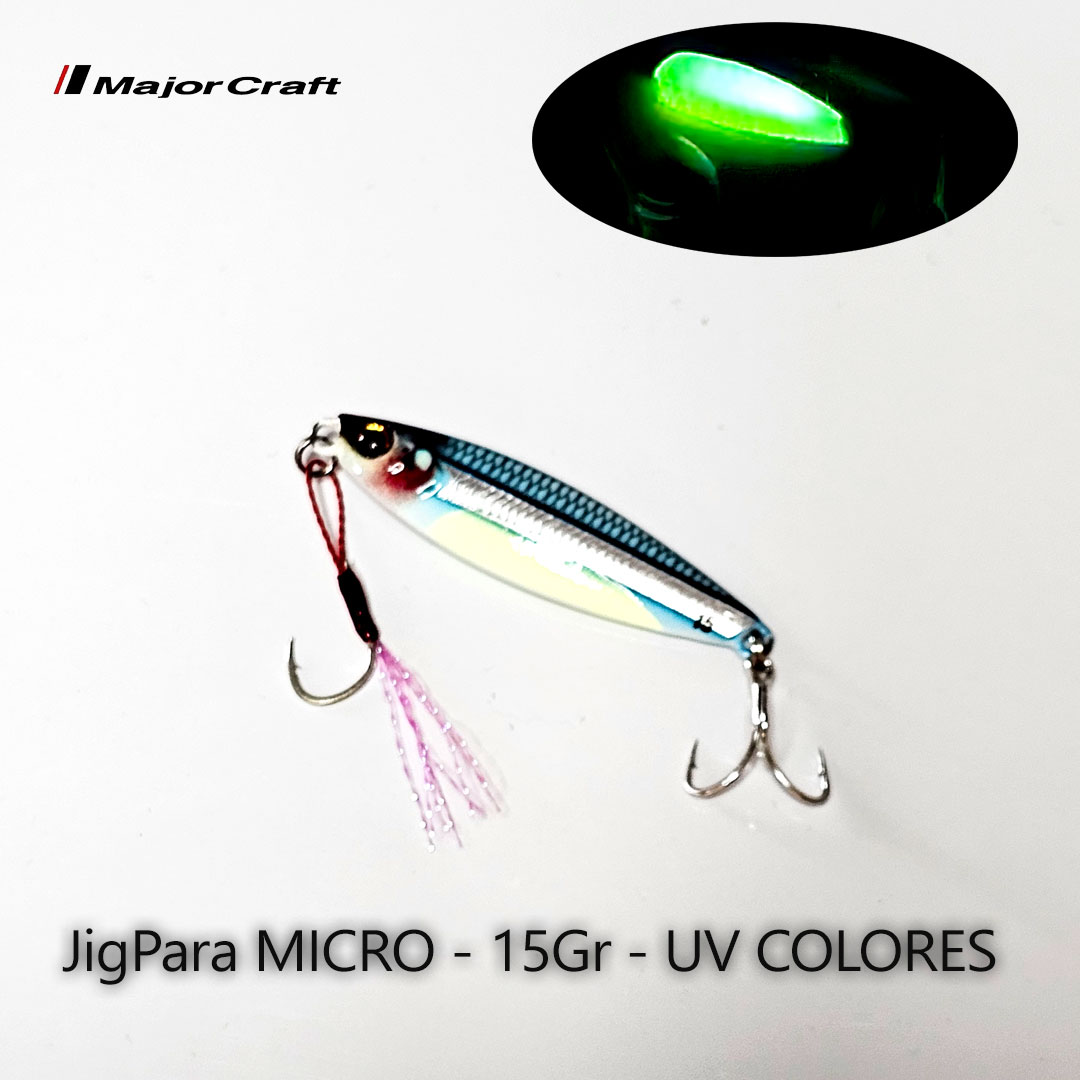 Major-Craft-JigPara-MICRO-15gr-UV-COLORES-LIVE-BIZRI-GLOW