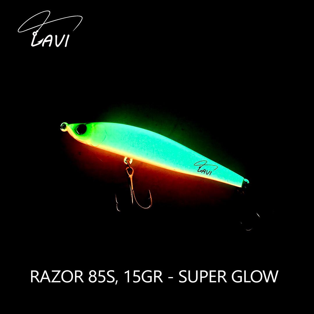 LAVI-RAZOR-85S,-15GR---SUPER-GLOW-DARK